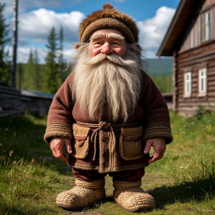 Образы персонажей фольклора Коми от нейросети
