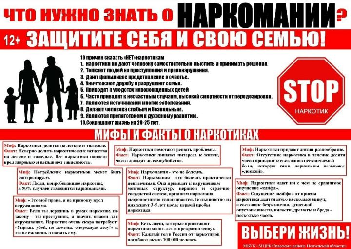НАРКОТИЧЕСКАЯ БЕЗОПАСНОСТЬ: КАК ЗАЩИТИТЬ СЕБЯ И БЛИЗКИХ