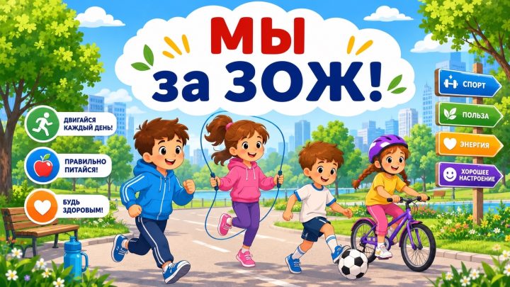 Мы за здоровый образ жизни!