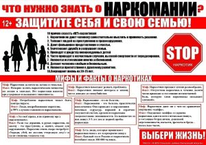 «НАРКОТИЧЕСКАЯ БЕЗОПАСНОСТЬ: КАК ЗАЩИТИТЬ СЕБЯ И БЛИЗКИХ»
