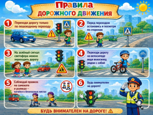 “ПРАВИЛА ПОВЕДЕНИЯ НА ДОРОГЕ”